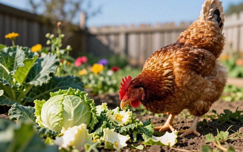 Can Chickens Have Cabbage