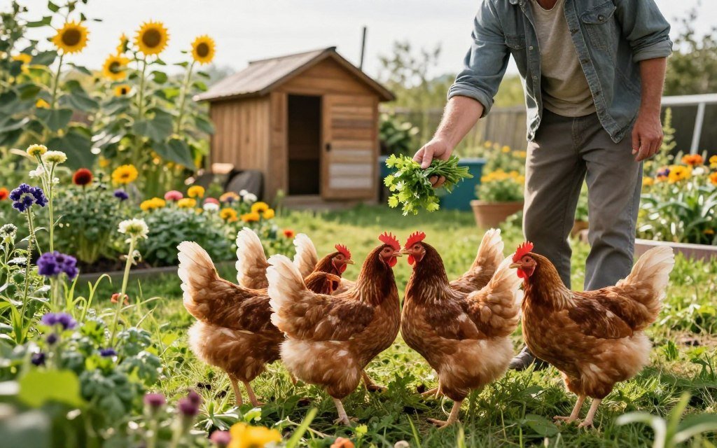 Can Chickens Have Cilantro