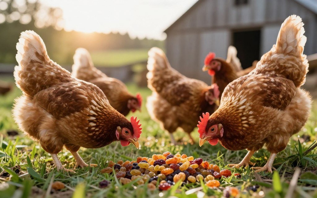 Can Chickens Have Raisins