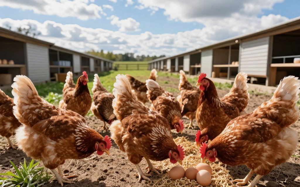High Production Egg Laying Chickens