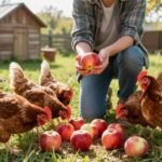 can chickens have apples