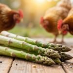 can chickens have asparagus