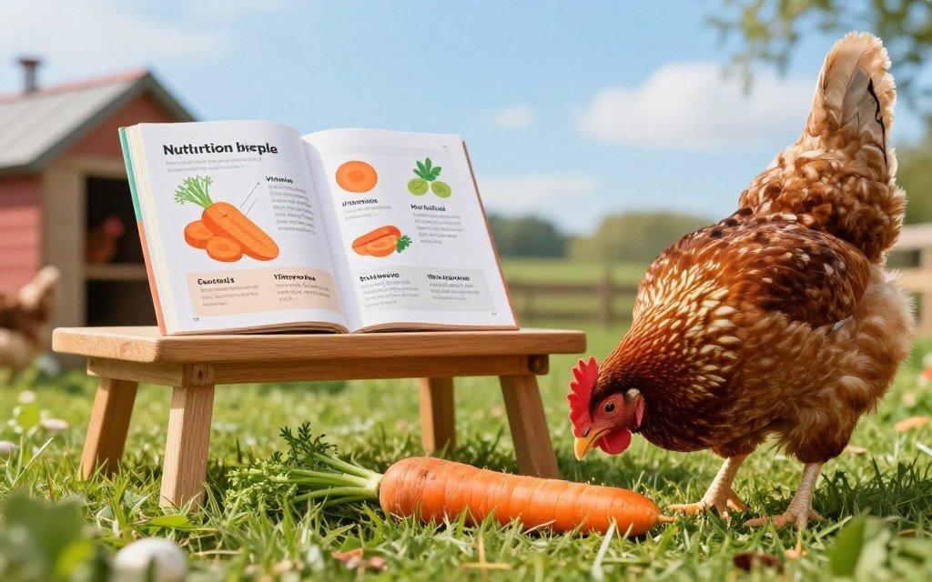 can chickens have carrots