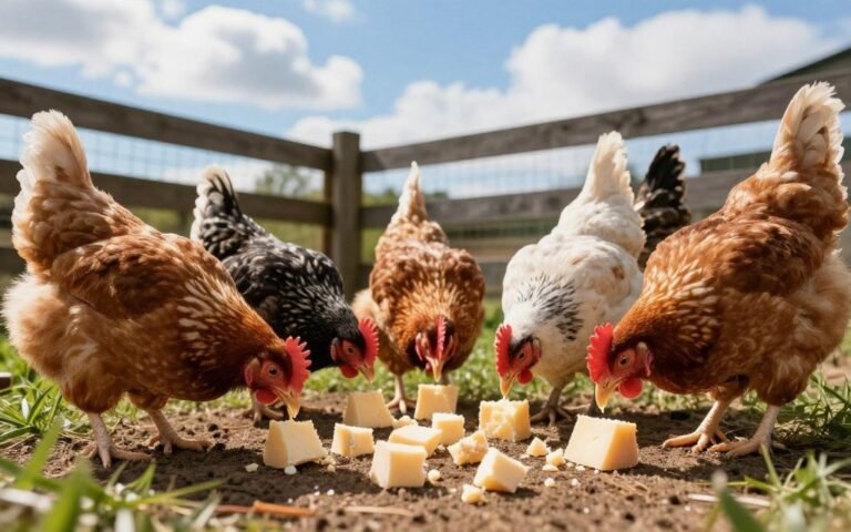 can chickens have cheese