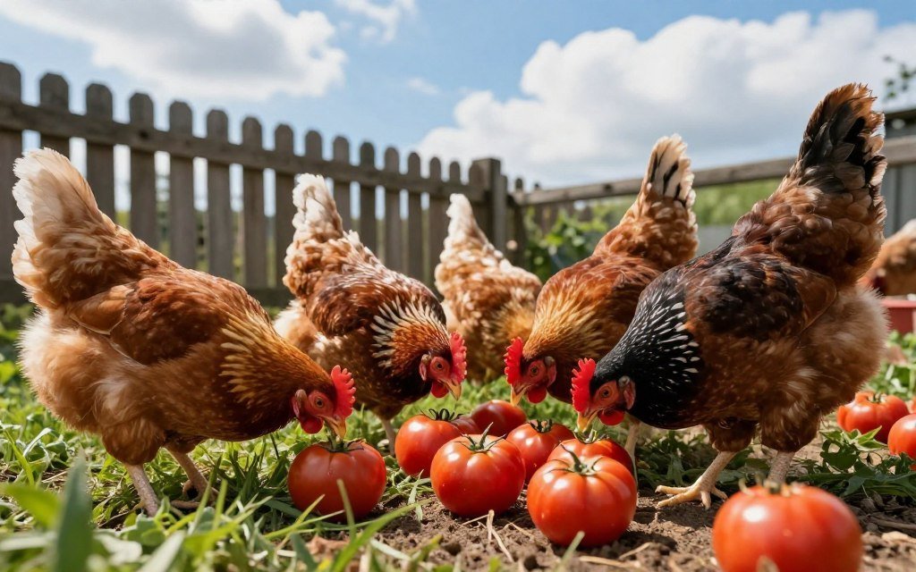 can chickens have tomatoes