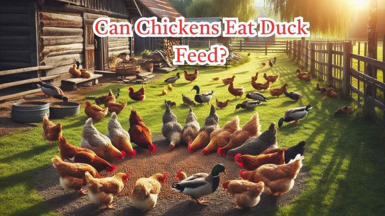 Can Chickens Eat Duck Feed