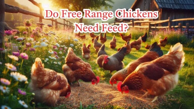 Do Free Range Chickens Need Feed