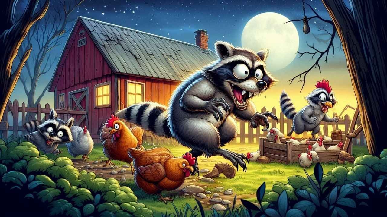 Do raccoons kill chickens
