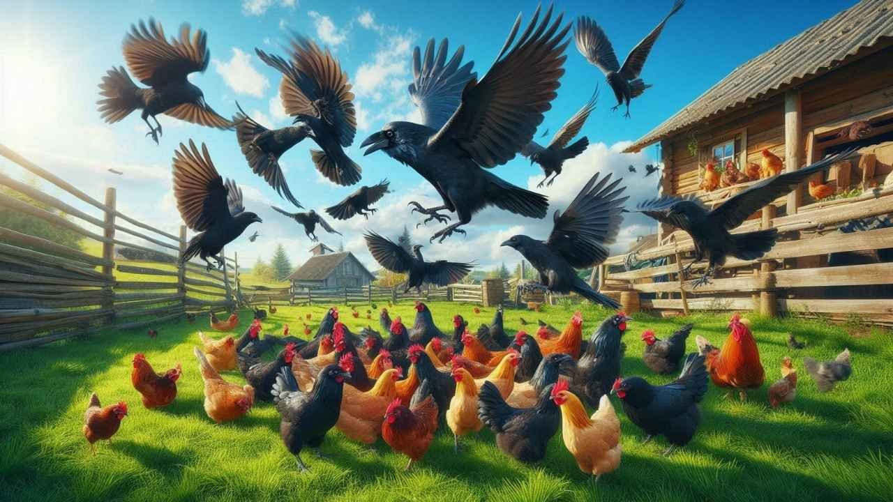 Will Ravens Attack Chickens