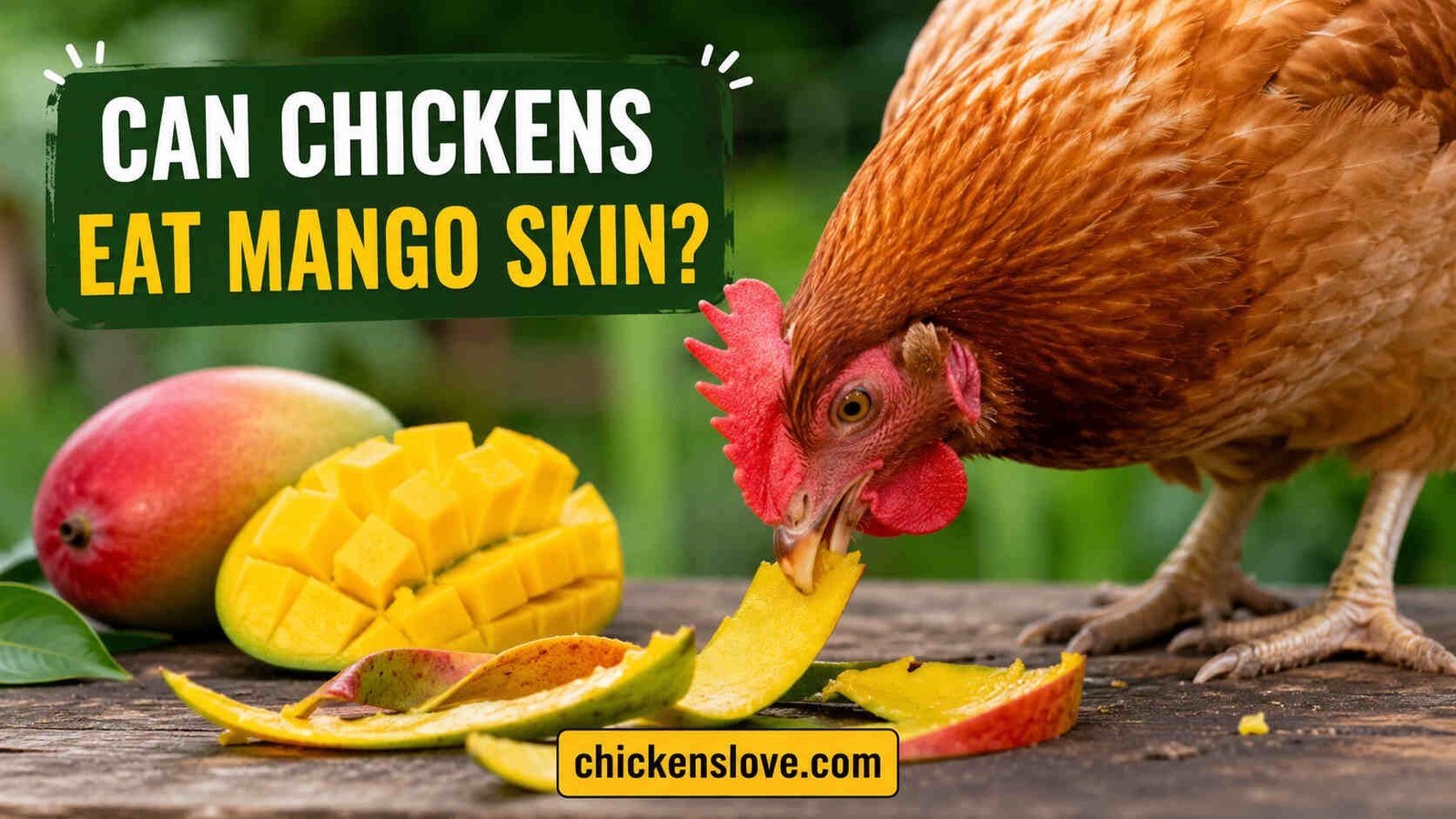 Can Chickens Eat Mango Skin