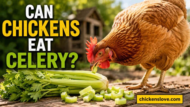 Can chickens eat celery
