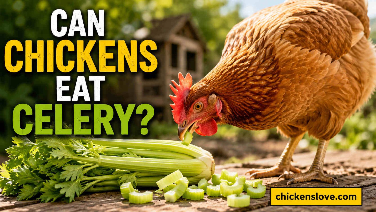Can chickens eat celery