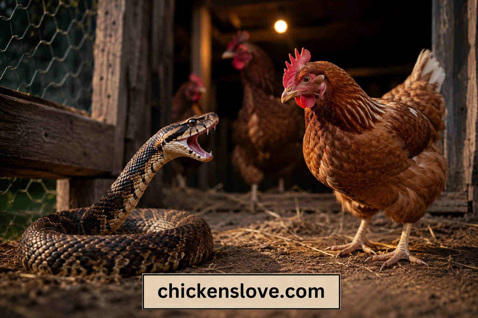 Do Snakes Attack Chickens