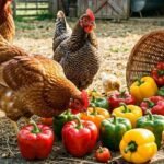 can chickens have peppers