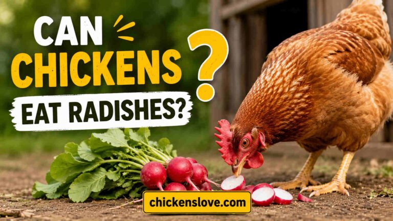 can chickens eat radishes